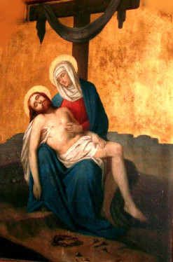 Mary and Jesus body